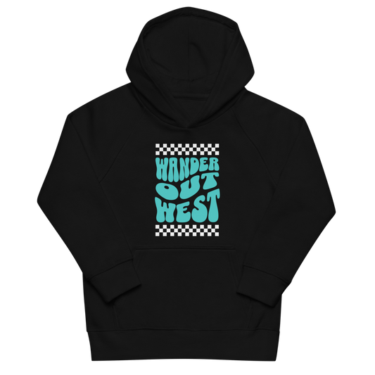 Youth Wander Out West Checkered Eco Hoodie